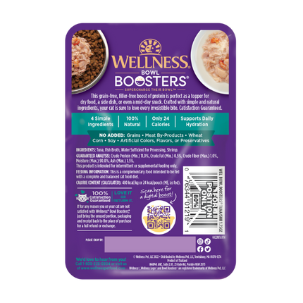 Wellness Bowl Boosters Tuna & Shrimp in Broth 12x50g