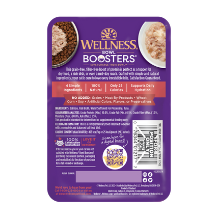 Wellness Bowl Boosters Salmon & Tuna in Broth 12x50g