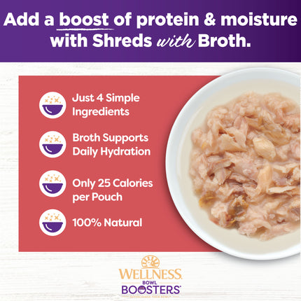Wellness Bowl Boosters Salmon & Tuna in Broth 12x50g