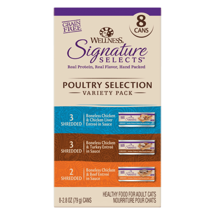 Wellness CORE Signature Selects Poultry Selection 8x79g