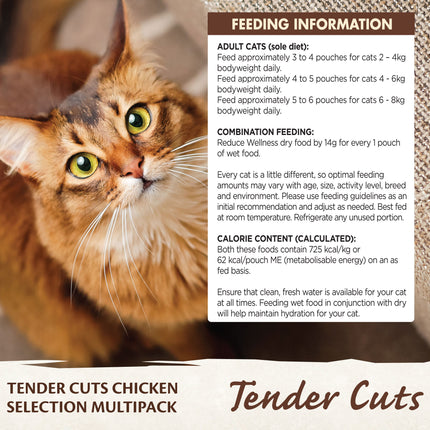 Wellness CORE Tender Cuts Chicken Selection 6x85g