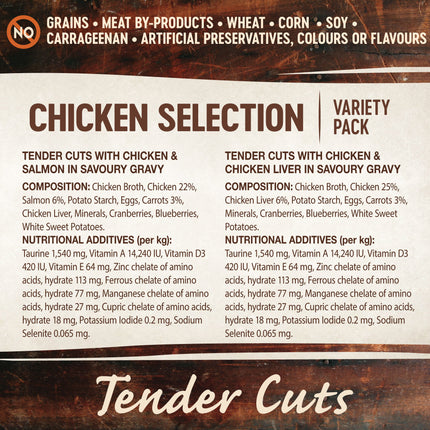 Wellness CORE Tender Cuts Chicken Selection 6x85g