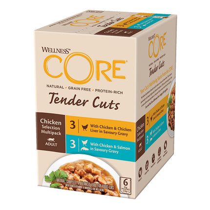 Wellness CORE Tender Cuts Chicken Selection 6x85g