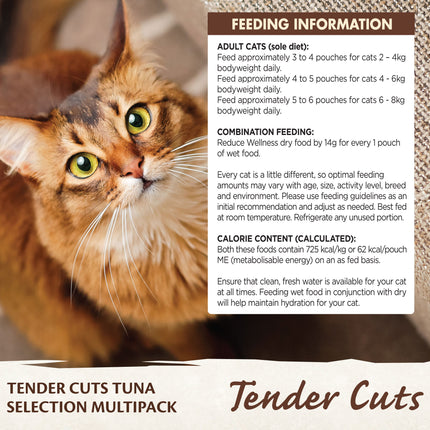 Wellness CORE Tender Cuts Tuna Selection 6x85g