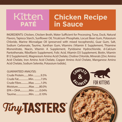 Wellness CORE Tiny Tasters Kitten Chicken Pate 12x50g