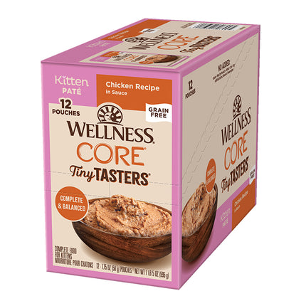 Wellness CORE Tiny Tasters Kitten Chicken Pate 12x50g