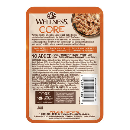 Wellness CORE Tiny Tasters Chicken Pate 12x50g
