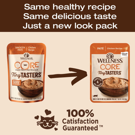 Wellness CORE Tiny Tasters Chicken Pate 12x50g