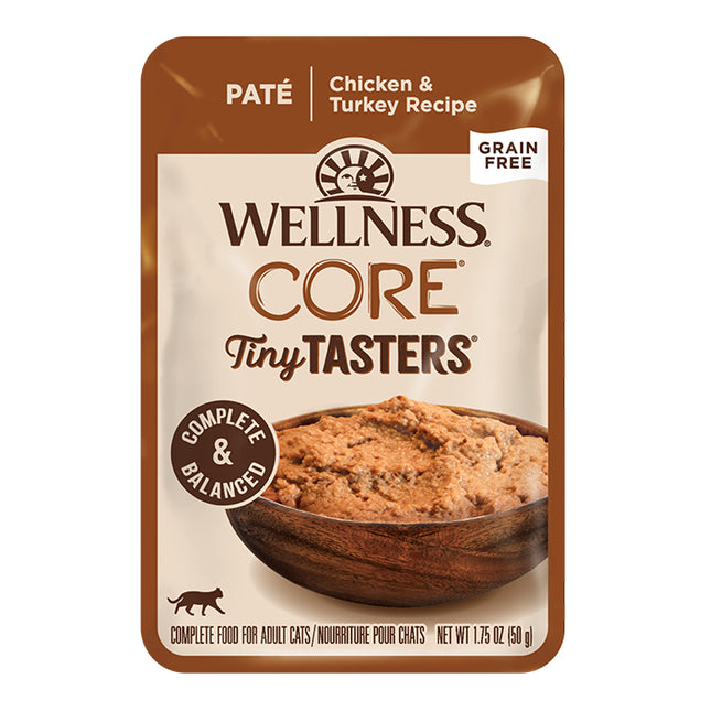 Wellness CORE Tiny Tasters Chicken & Turkey Pate 12x50g