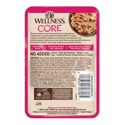 Wellness CORE Tiny Tasters Duck Pate 12x50g