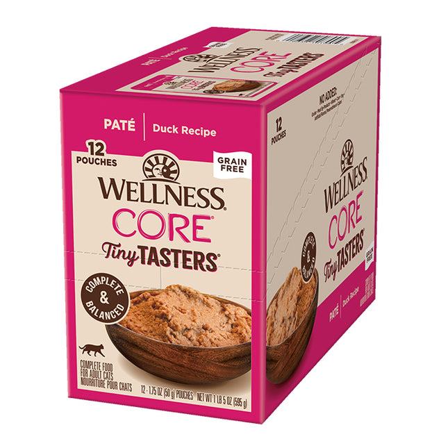 Wellness CORE Tiny Tasters Duck Pate 12x50g