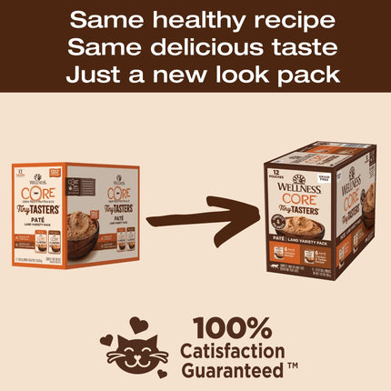 Wellness CORE Tiny Tasters Poultry Pate 12x50g