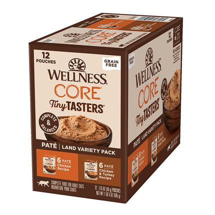 Wellness CORE Tiny Tasters Poultry Pate 12x50g