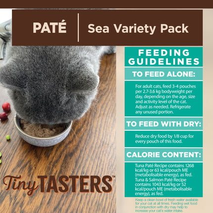 Wellness CORE Tiny Tasters Seafood Pate 12x50g