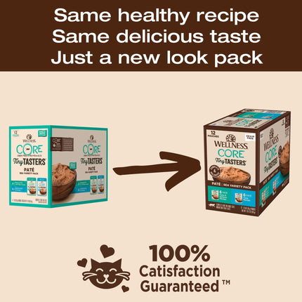 Wellness CORE Tiny Tasters Seafood Pate 12x50g