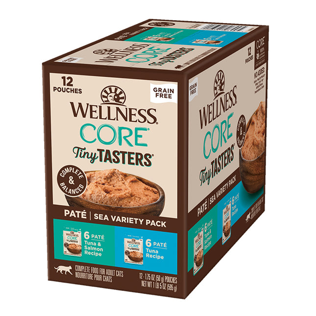 Wellness CORE Tiny Tasters Seafood Pate 12x50g