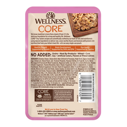 Wellness CORE Tiny Tasters Kitten Chicken in Gravy 12x50g