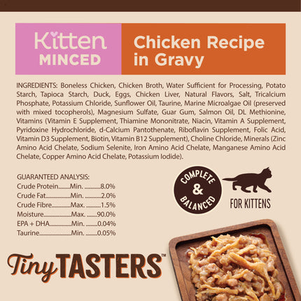 Wellness CORE Tiny Tasters Kitten Chicken in Gravy 12x50g