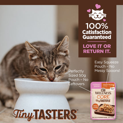 Wellness CORE Tiny Tasters Kitten Chicken in Gravy 12x50g