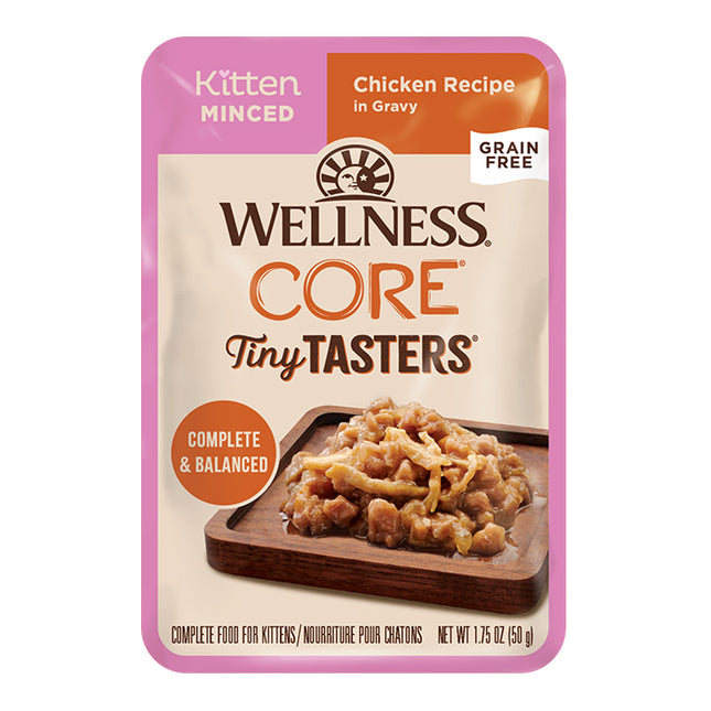 Wellness CORE Tiny Tasters Kitten Chicken in Gravy 12x50g