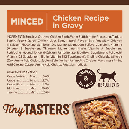 Wellness CORE Tiny Tasters Chicken in Gravy 12x50g
