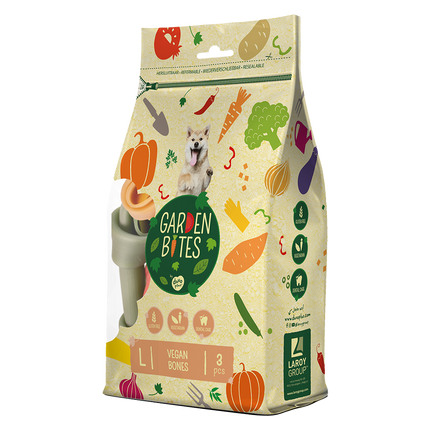 Garden Bites Vegan Bones 14.5cm Large 3pk