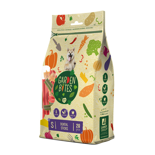 Garden Bites Dental Sticks 13cm Small Pouch - 28pk