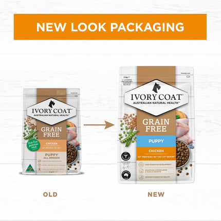Ivory Coat - Grain Free Dry Puppy Food Chicken (2kg)