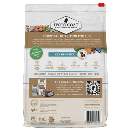 Ivory Coat - Grain Free Adult Dry Cat Food Ocean Fish & Salmon (4kg)