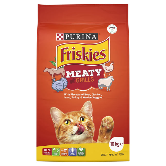 Friskies - Adult Meaty Grills Cat Dry Food