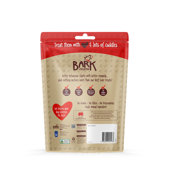 Bark & Beyond - Beef Liver (120g)