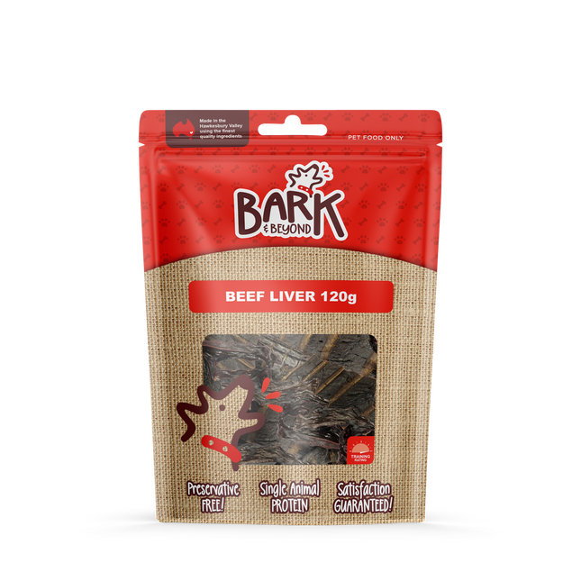 Bark & Beyond - Beef Liver (120g)