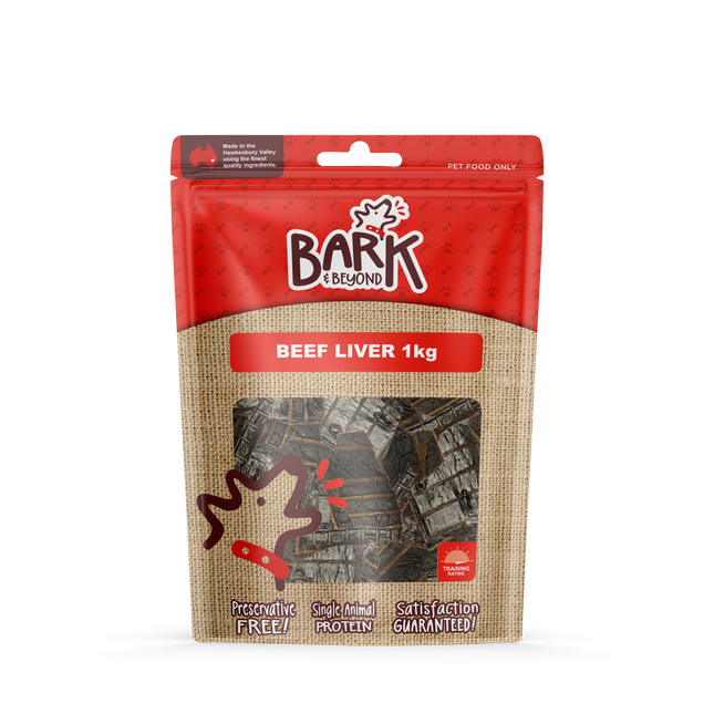 Bark & Beyond - Beef Liver (1kg)