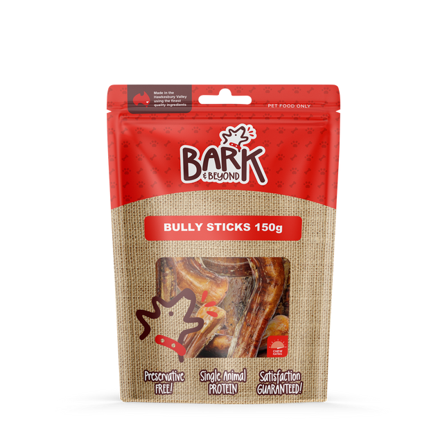 Bark & Beyond - Bully Sticks (150g)