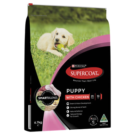 Supercoat Puppy with Chicken 6.7kg