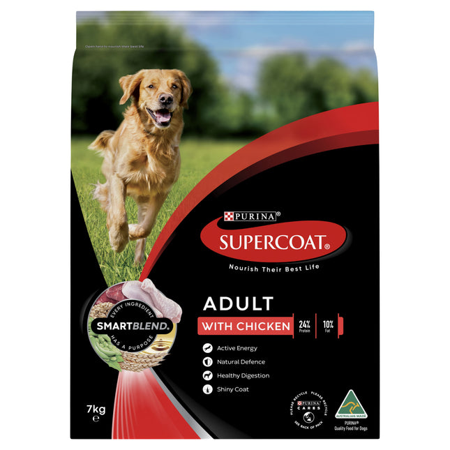Supercoat Adult Dog with Chicken 7kg