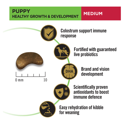 PRO PLAN Puppy Medium Breed Chicken Dry Dog Food (15kg)