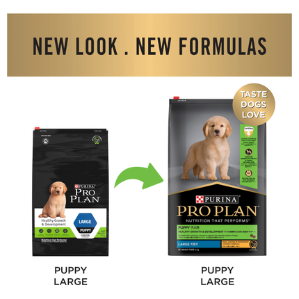 PRO PLAN Puppy Large Breed Chicken Dry Dog Food (15kg)