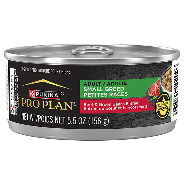 PRO PLAN Small Breed Beef & Green Beans Dog Wet Food 156g