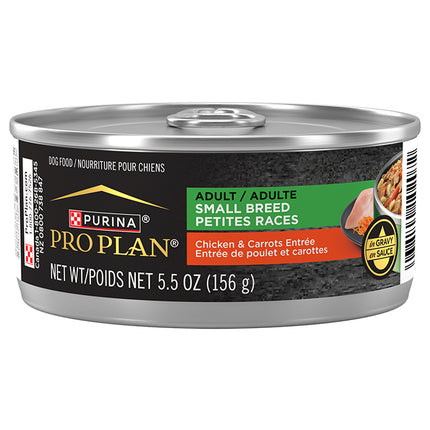 PRO PLAN Small Breed Chicken & Carrots Dog Wet Food 156g