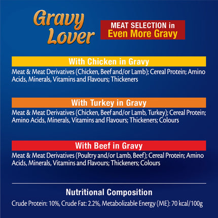 FELIX AGAIL Gravy Lovers Meat Selection 85g 12pk