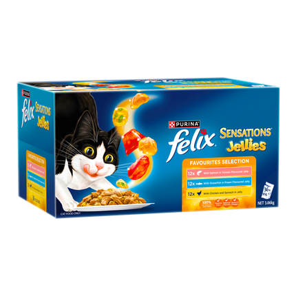 FELIX Sensations Jellies Selection 85g 36pk