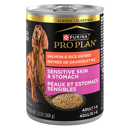 PRO PLAN Sensitive Skin & Stomach Salmon Dog Wet Food 368g