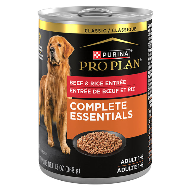 PRO PLAN Beef & Rice Dog Wet Food 368g