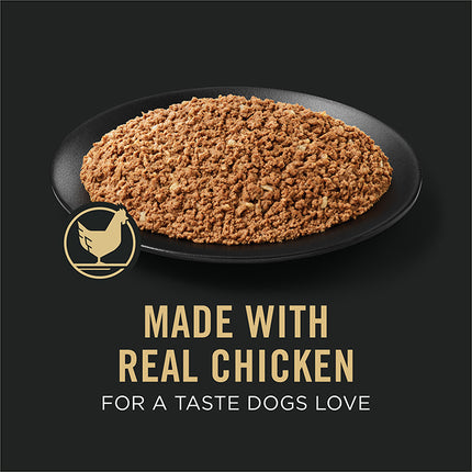 PRO PLAN 7+ Chicken & Rice Dog Wet Food 368g