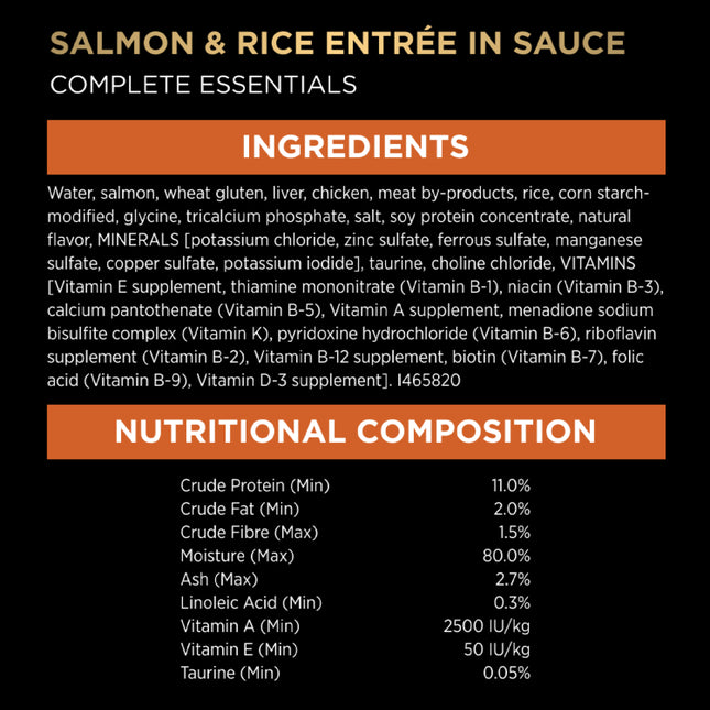 PRO PLAN Cat Essentials Seafood Variety Pack 12x85g