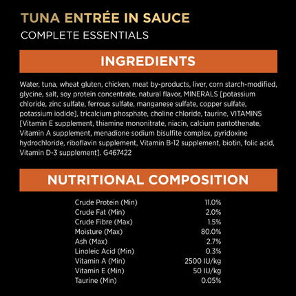 PRO PLAN Cat Essentials Seafood Variety Pack 12x85g