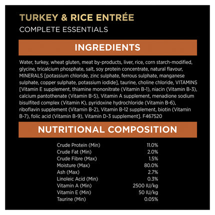 PRO PLAN Cat Essentials Poultry Variety Pack 24x85g