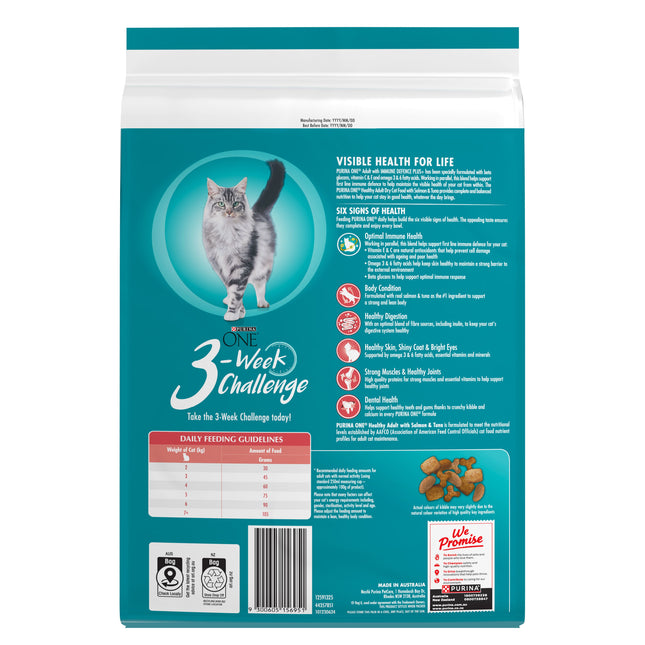 PURINA ONE Adult Dry Healthy Salmon & Tuna 6kg