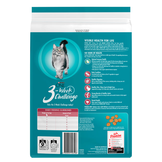 Purina One Adult Dry Urinary Care Chicken 6kg